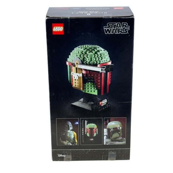 LEGO Star Wars Boba Fett Helmet 75277 Open Box Complete Collectible Display Set - Picture 5 of 11